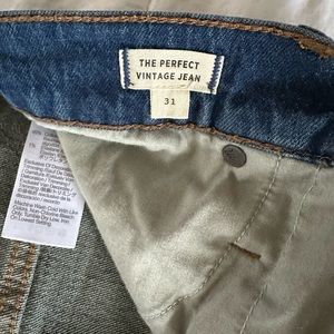 Madewell perfect vintage demin